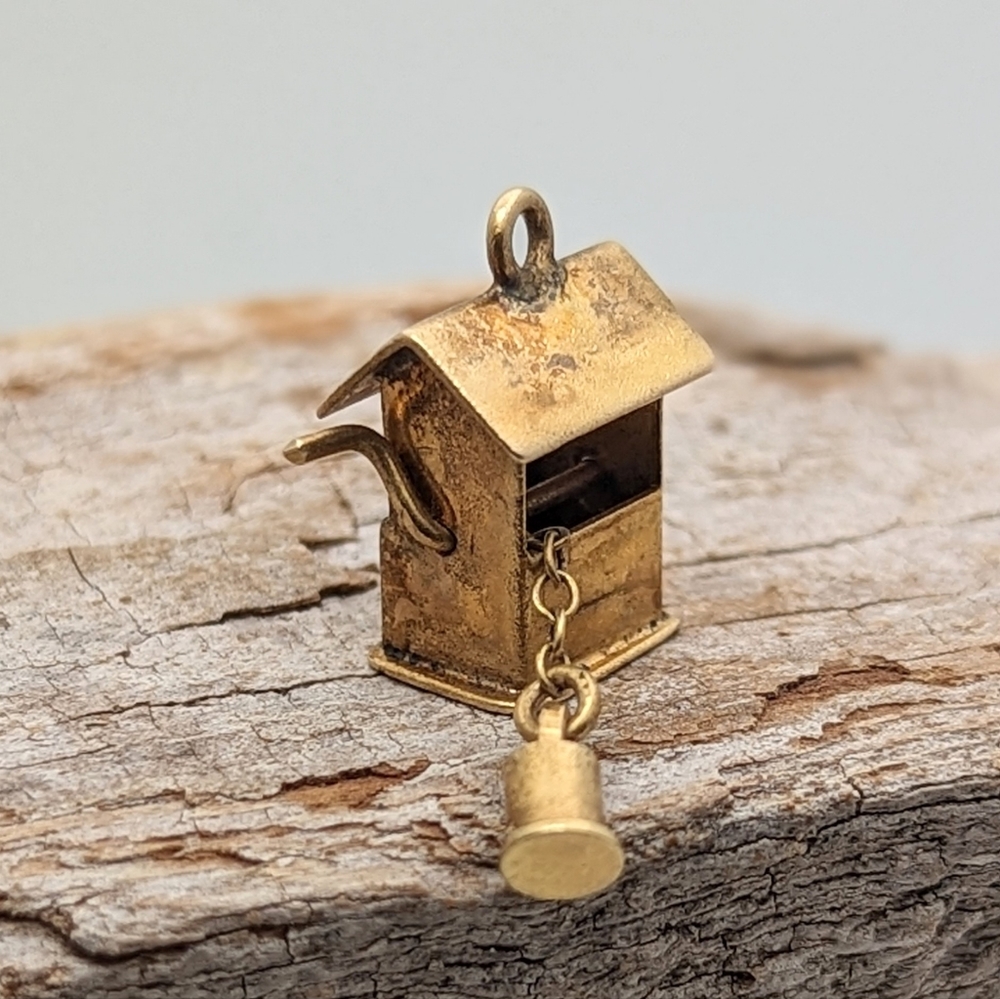 Sale! Set Of 3 Vintage 14K Yellow Gold Charms - Picture 5 of 9